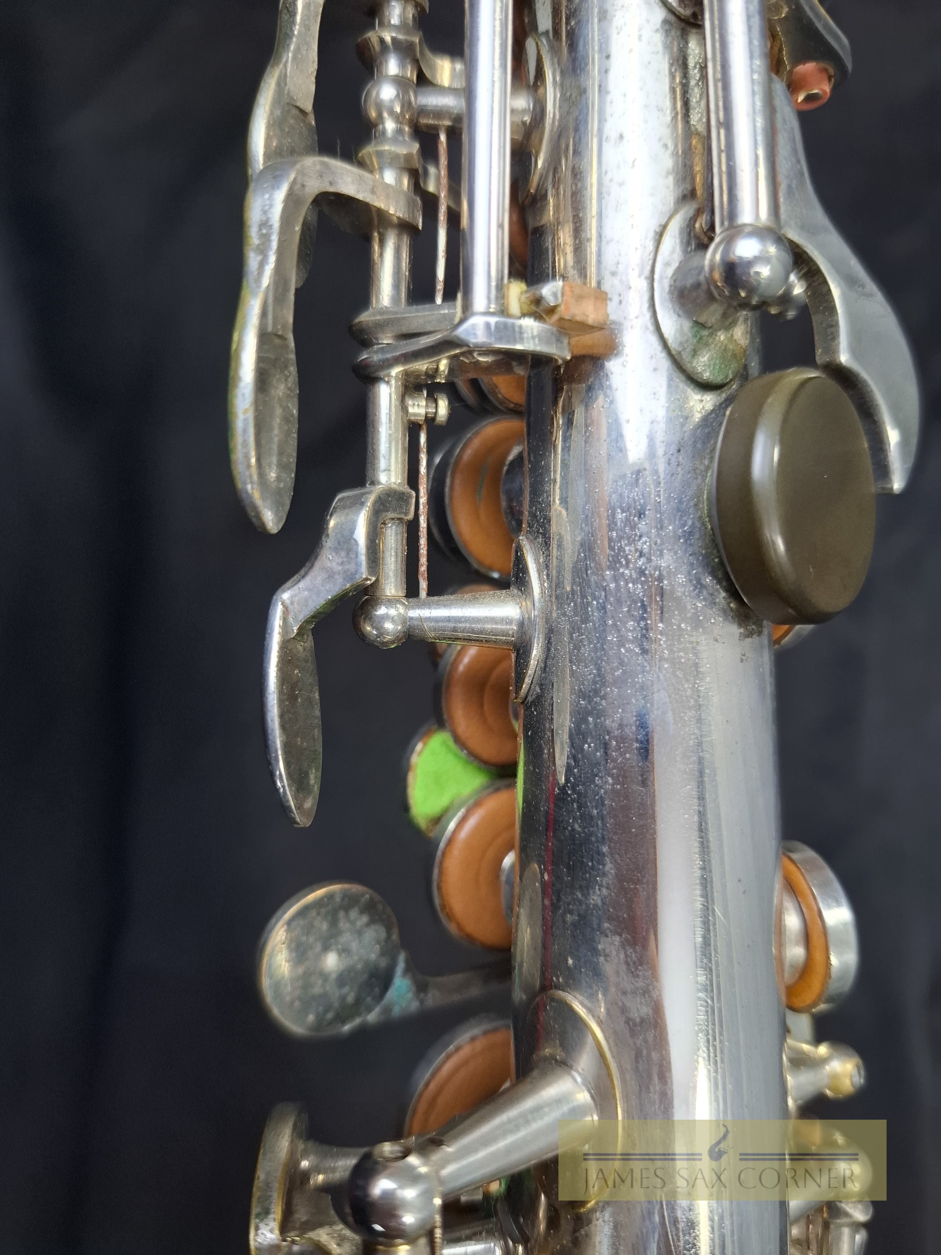 Yanagisawa S-6S Silver Soprano Saxophone SN 117XXX 14