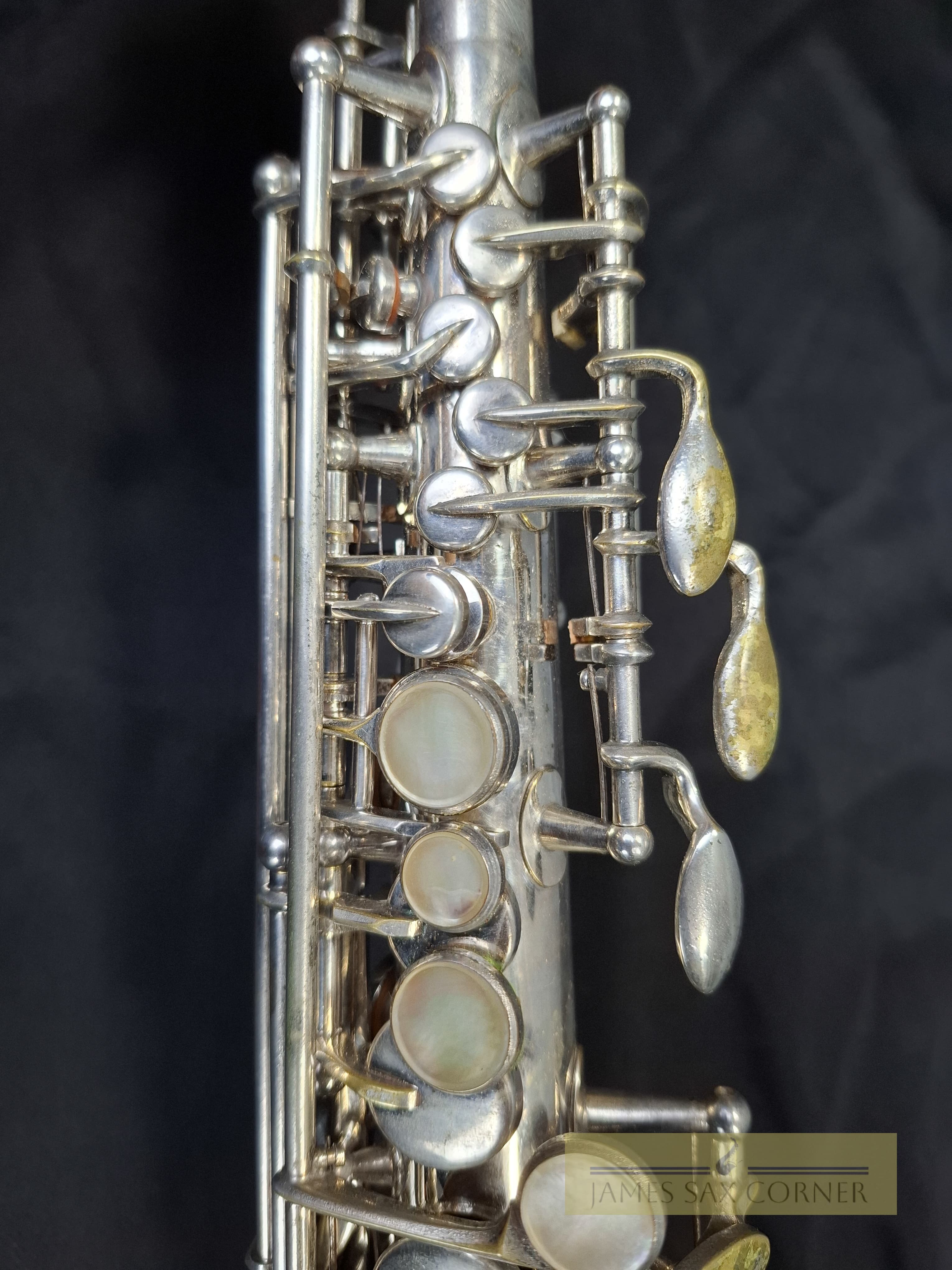 Yanagisawa S-6S Silver Soprano Saxophone SN 117XXX 17