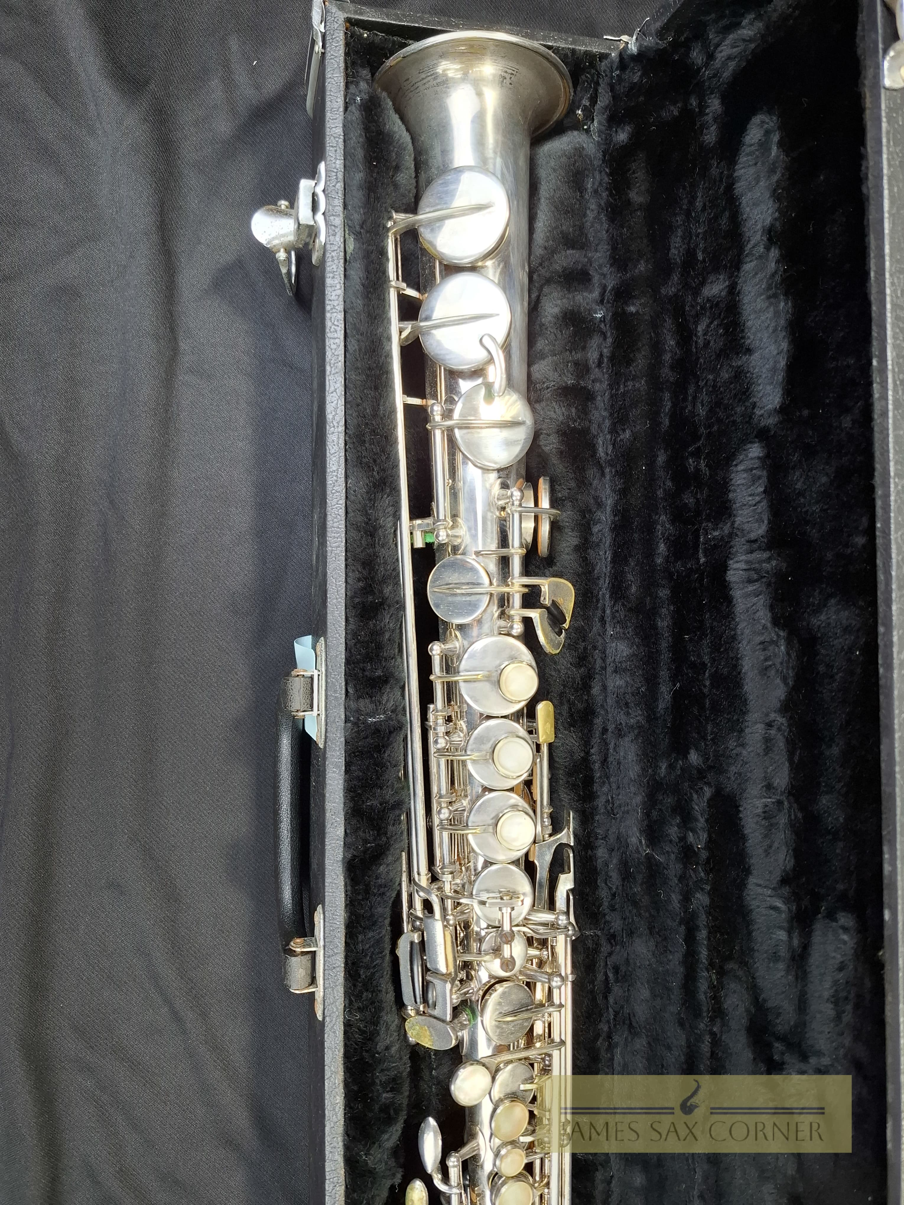 Yanagisawa S-6S Silver Soprano Saxophone SN 117XXX 18