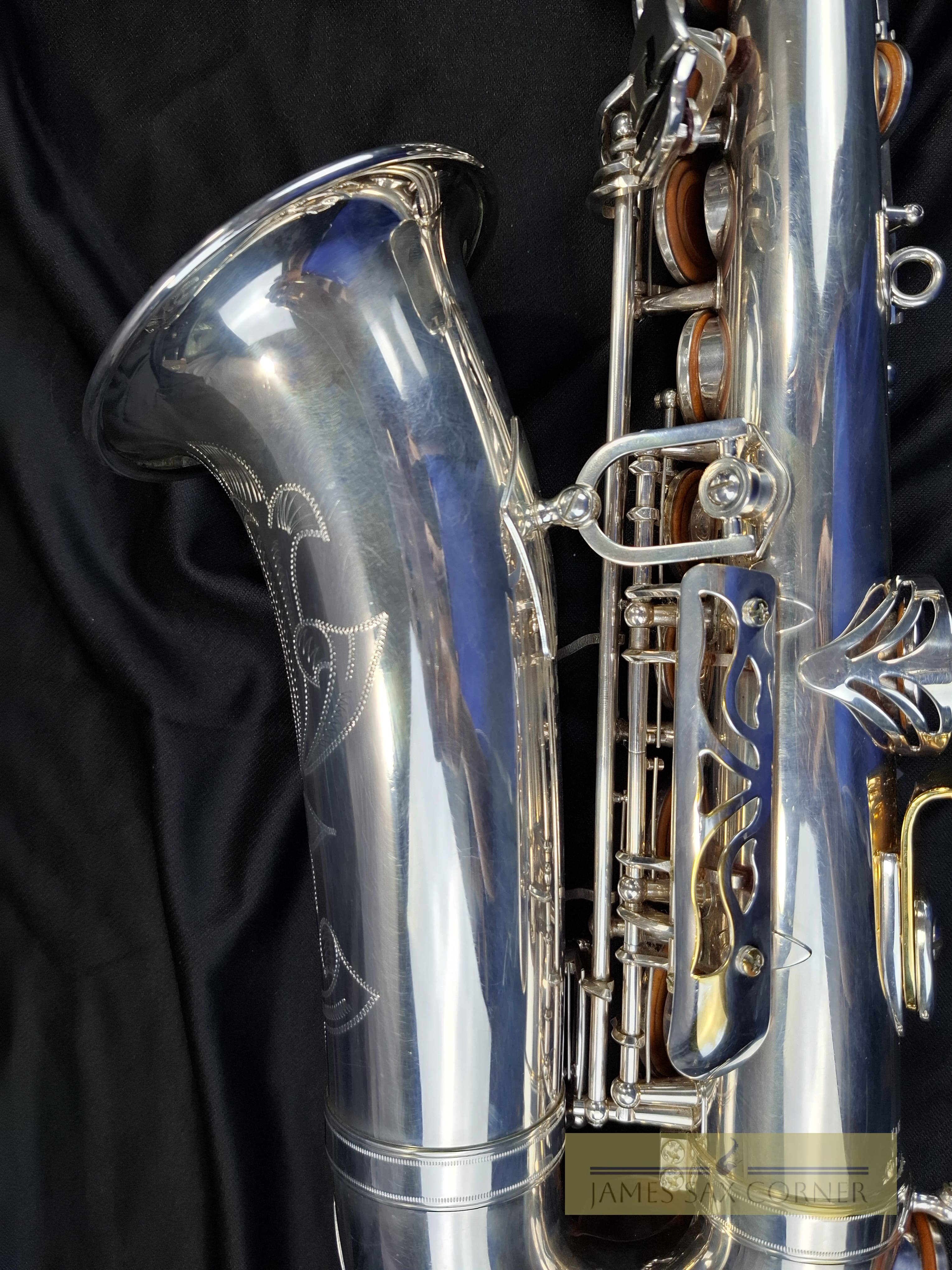 Yamaha YAS-62S Silver Alto Saxophone Purple Logo SN 010XXX 5