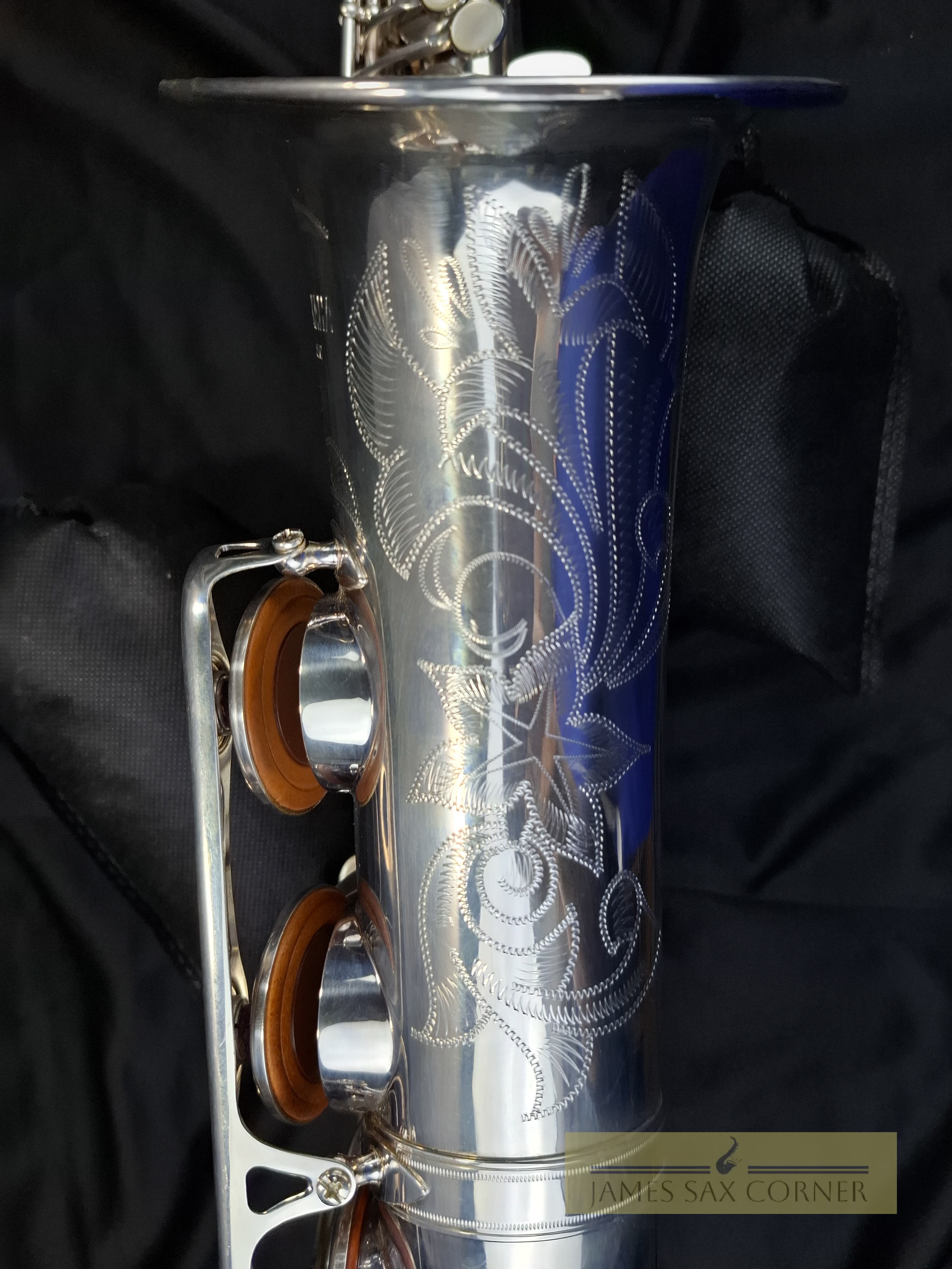 Yamaha YAS-62S Silver Alto Saxophone Purple Logo SN 010XXX 8