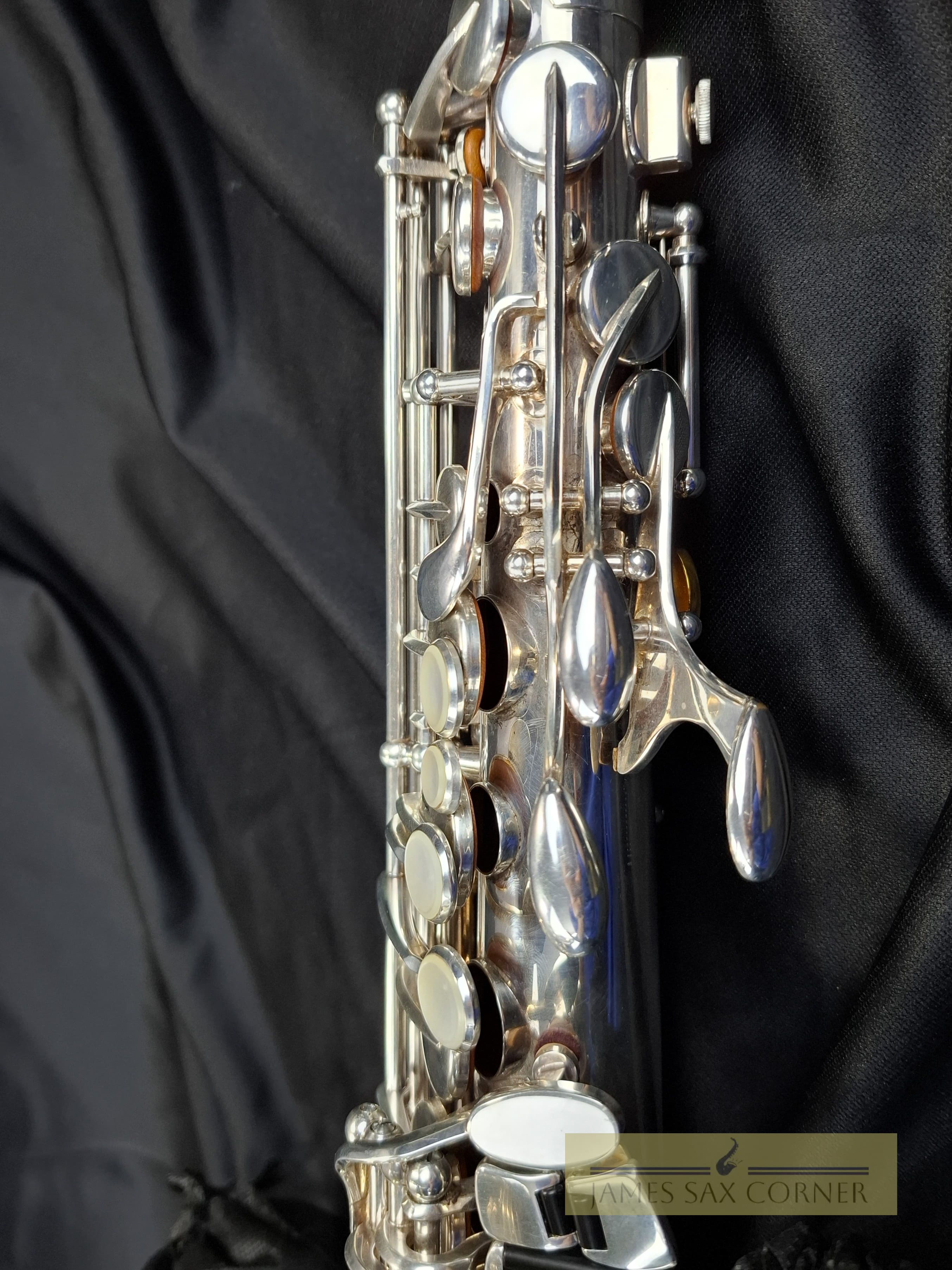 Yamaha YAS-62S Silver Alto Saxophone Purple Logo SN 010XXX 12