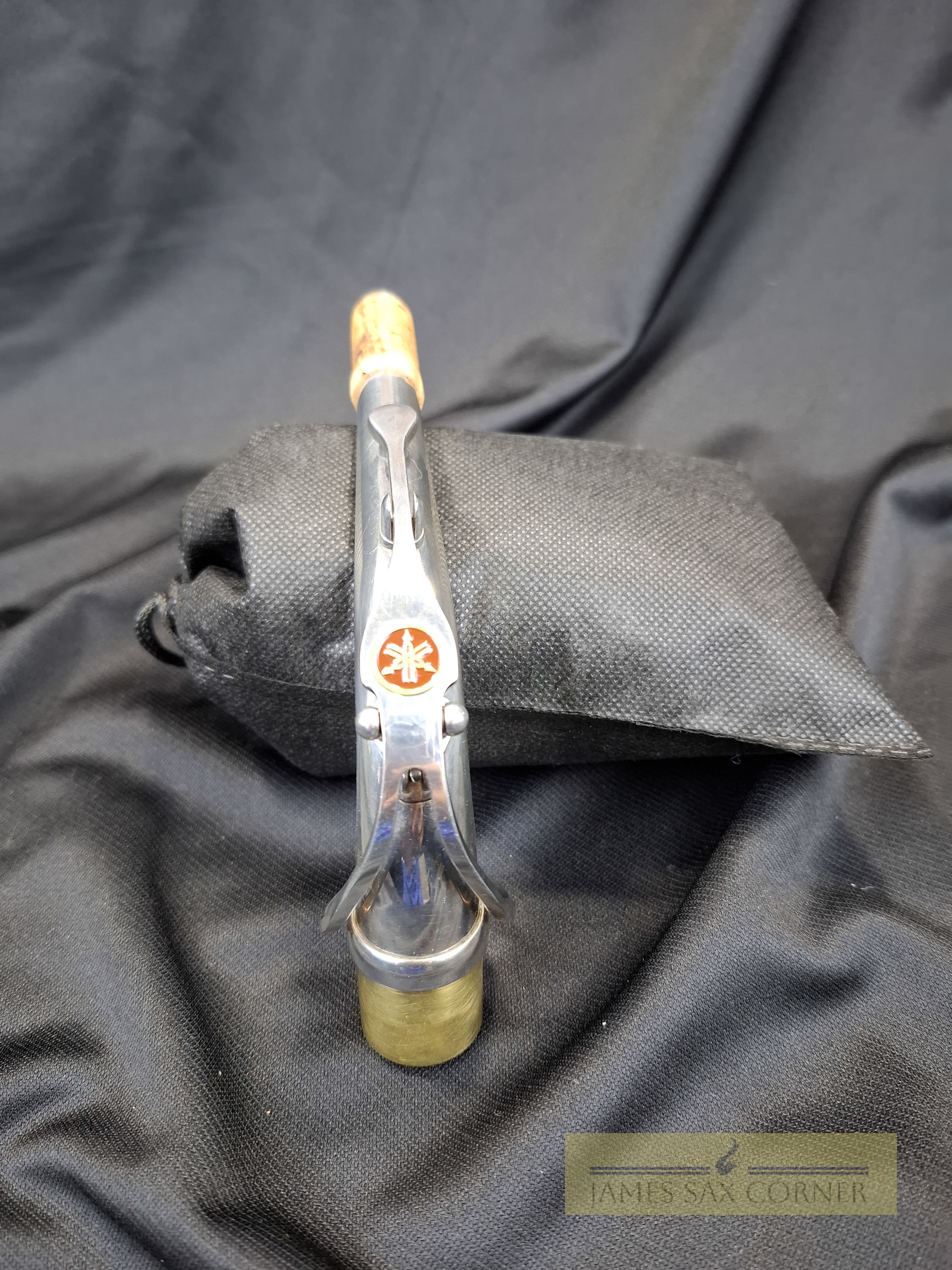 Yamaha YAS-62S Silver Alto Saxophone Purple Logo SN 010XXX 17