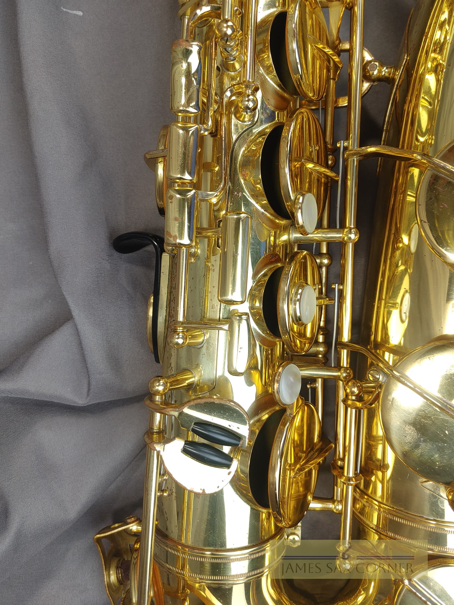 Yamaha YTS-62 Tenor Saxophone Purple Logo SN 024XXX 5