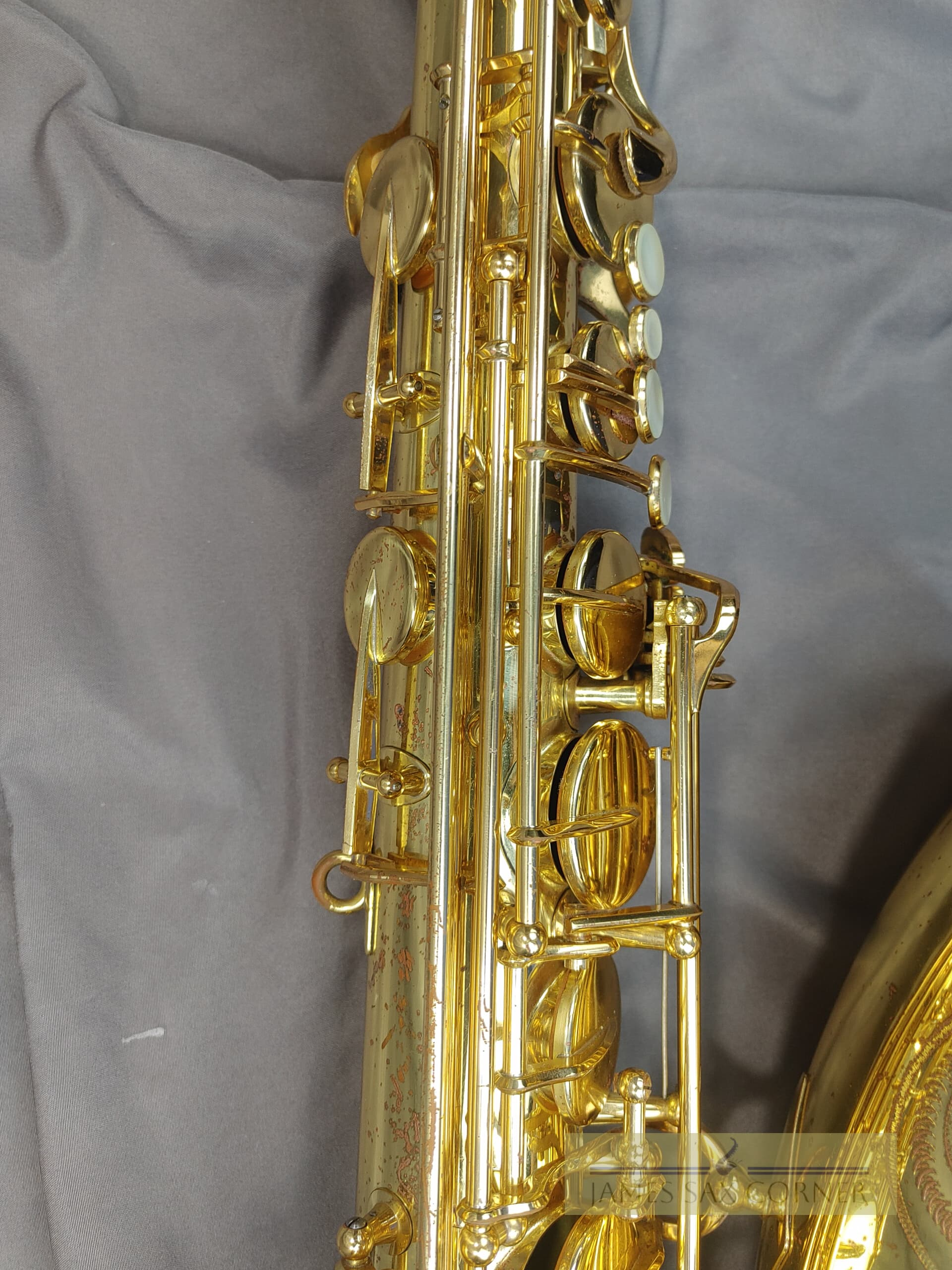 Yamaha YTS-62 Tenor Saxophone Purple Logo SN 024XXX 6