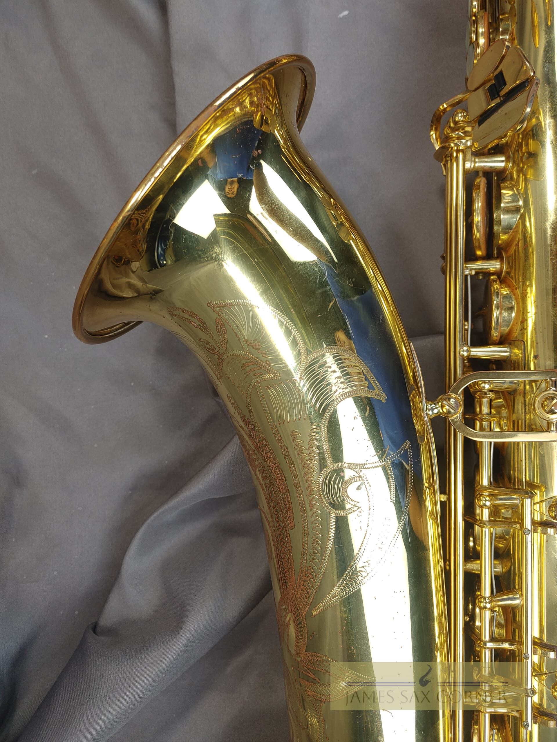 Yamaha YTS-62 Tenor Saxophone Purple Logo SN 024XXX 8