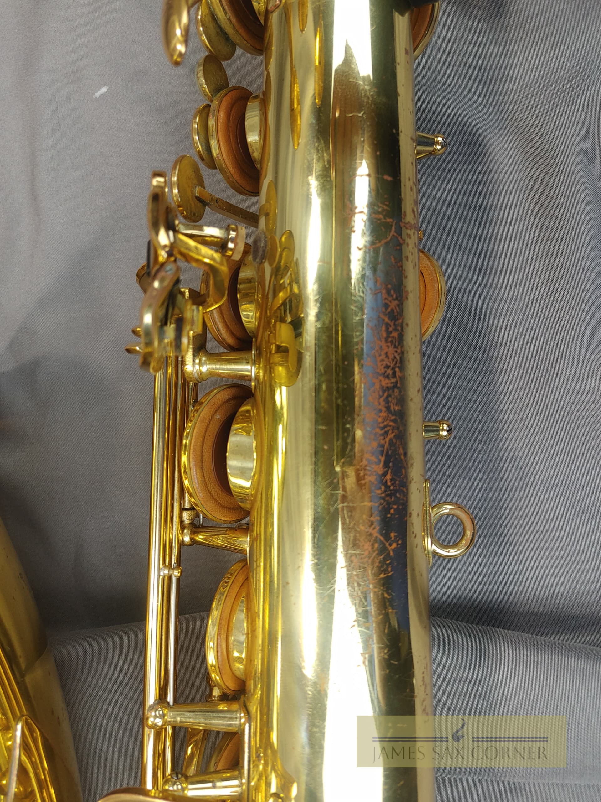 Yamaha YTS-62 Tenor Saxophone Purple Logo SN 024XXX 12