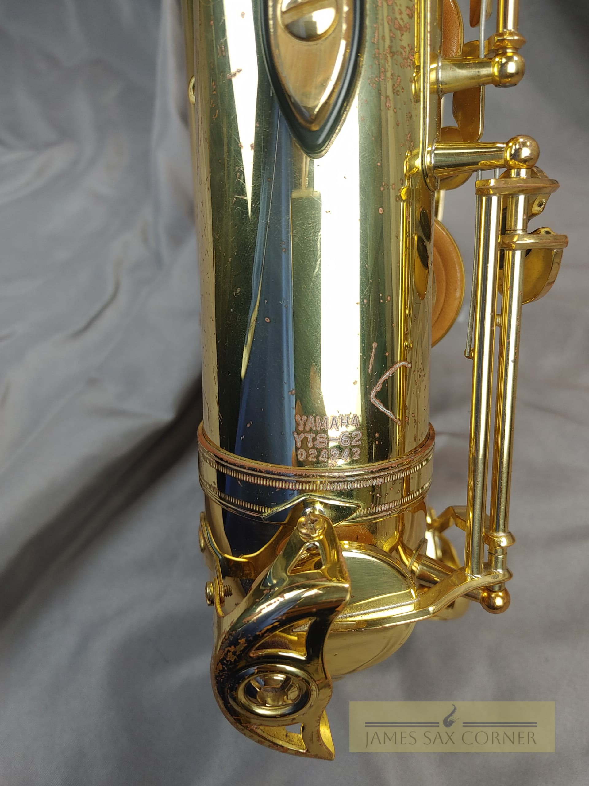 Yamaha YTS-62 Tenor Saxophone Purple Logo SN 024XXX 18
