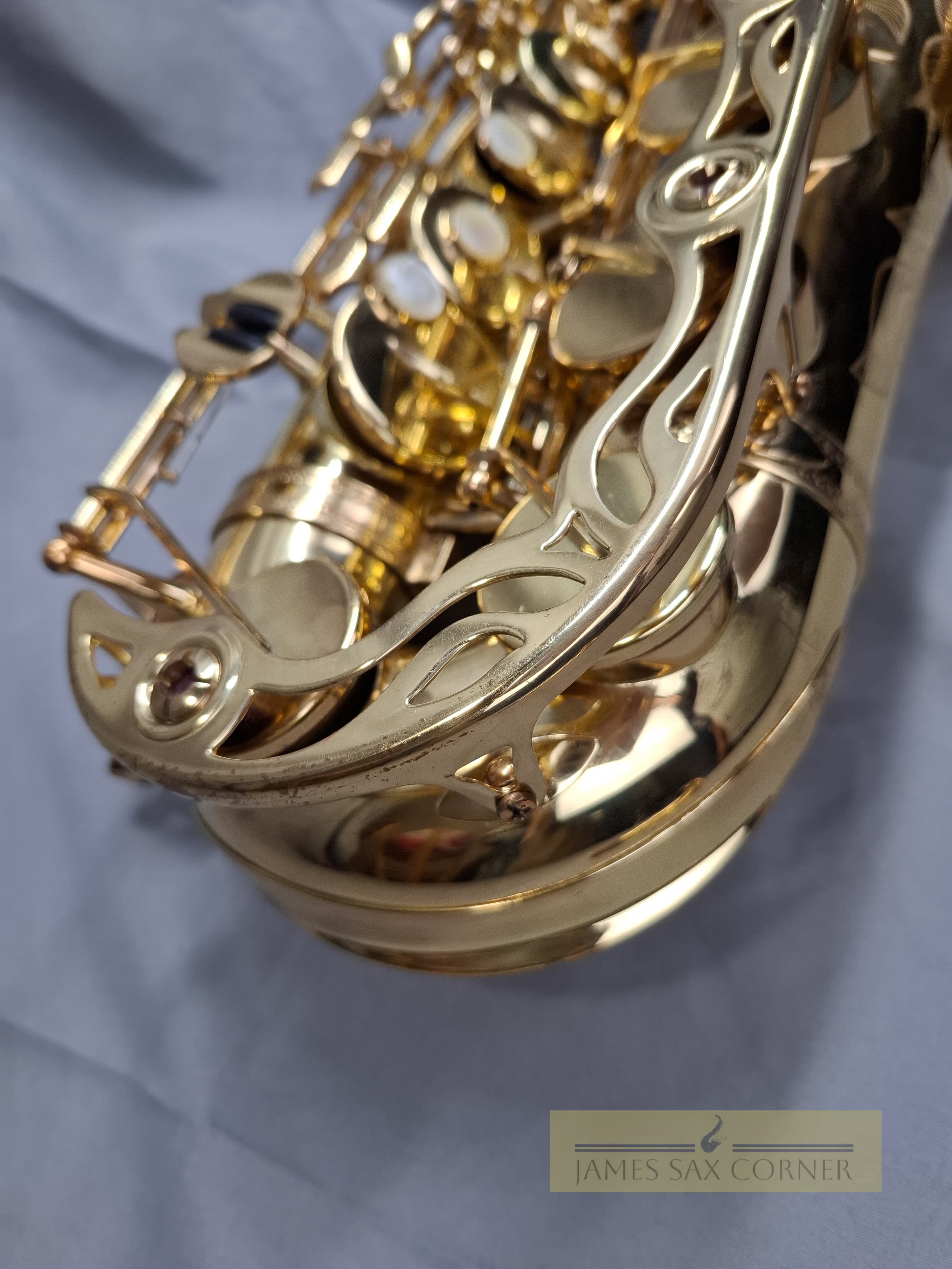 Vintage Yamaha YAS-62 Alto Saxophone Purple Logo SN 003XXX 4