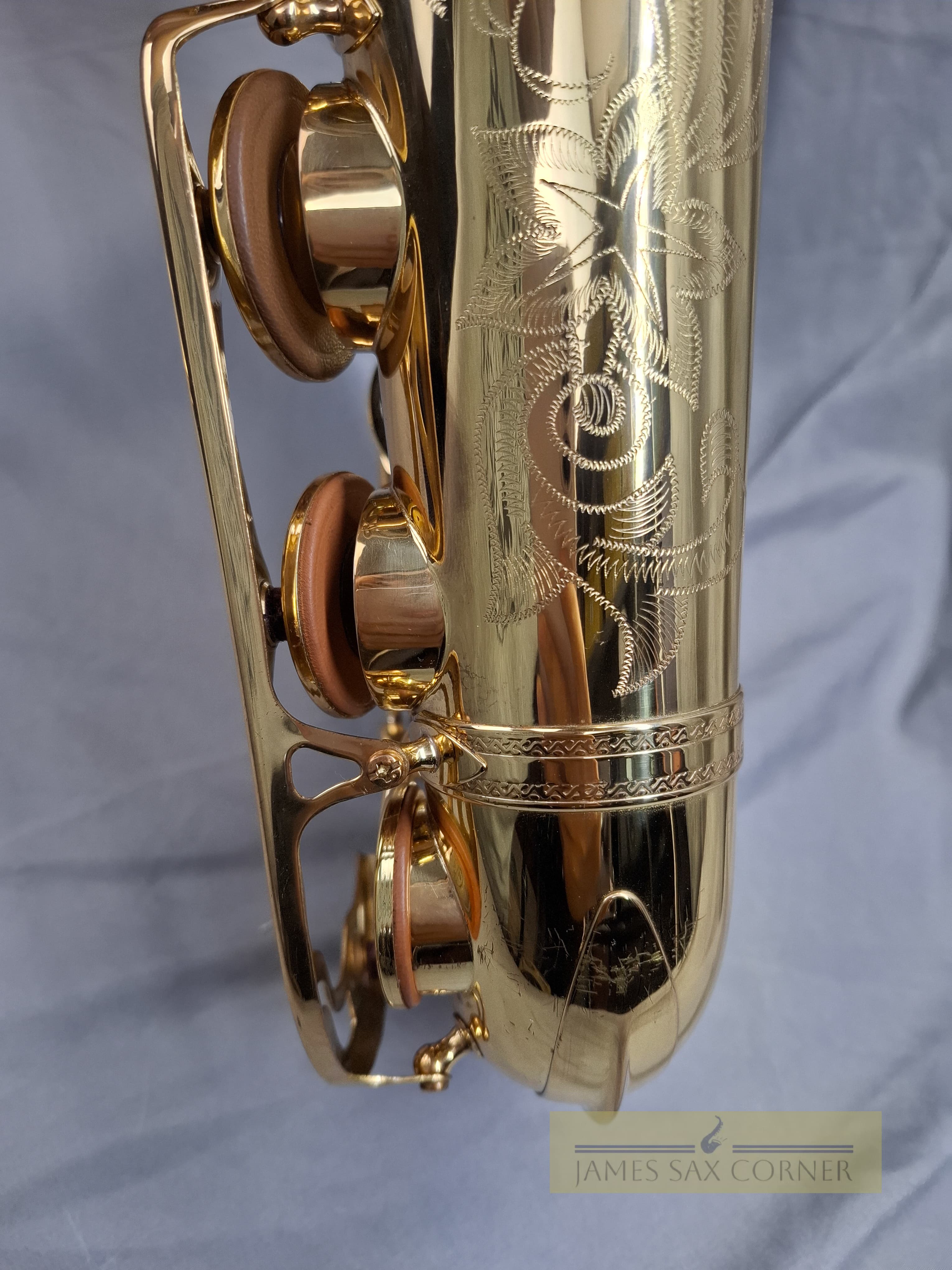 Vintage Yamaha YAS-62 Alto Saxophone Purple Logo SN 003XXX 7