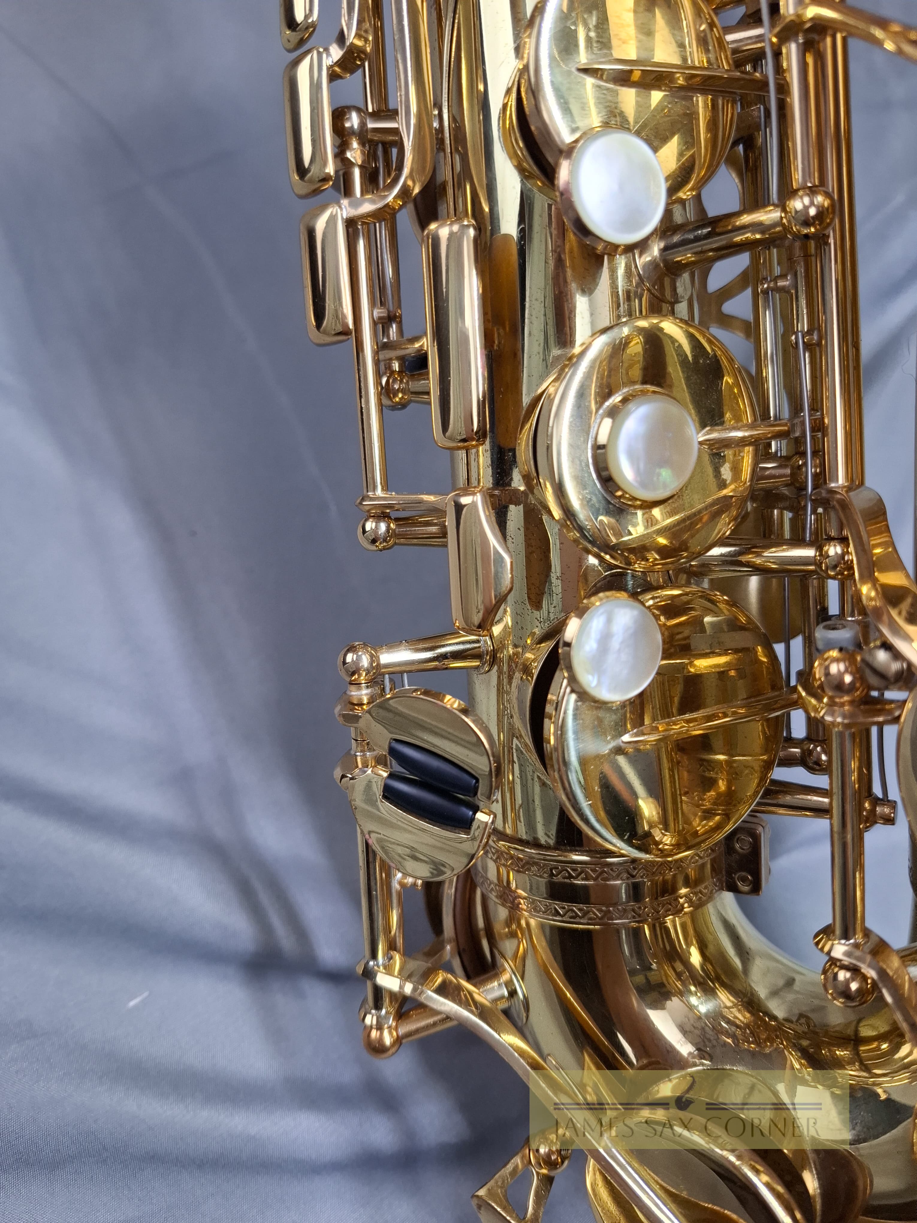 Vintage Yamaha YAS-62 Alto Saxophone Purple Logo SN 003XXX 12