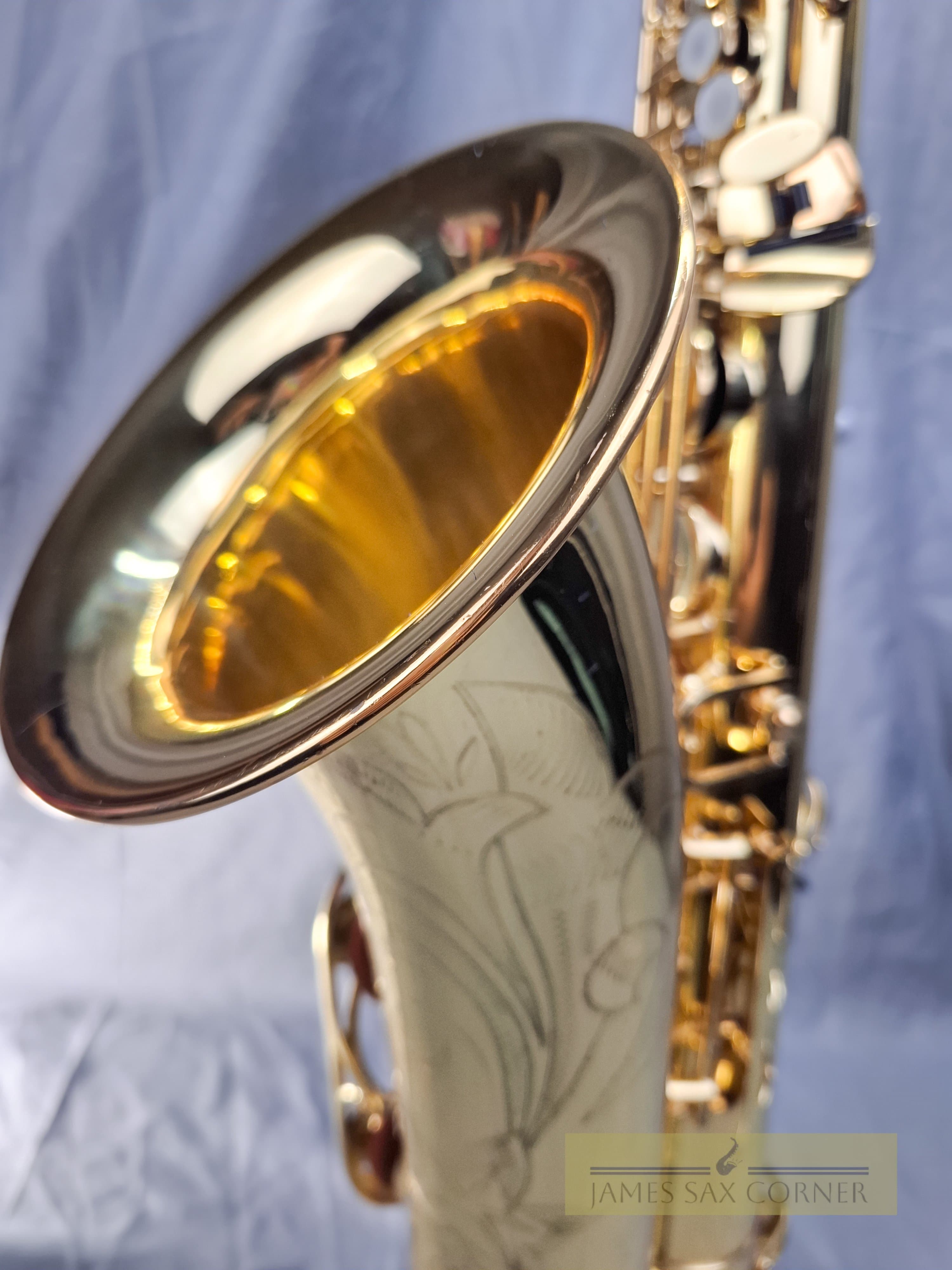 Yamaha YTS-62 Tenor Saxophone Purple Logo SN 021XXX 4