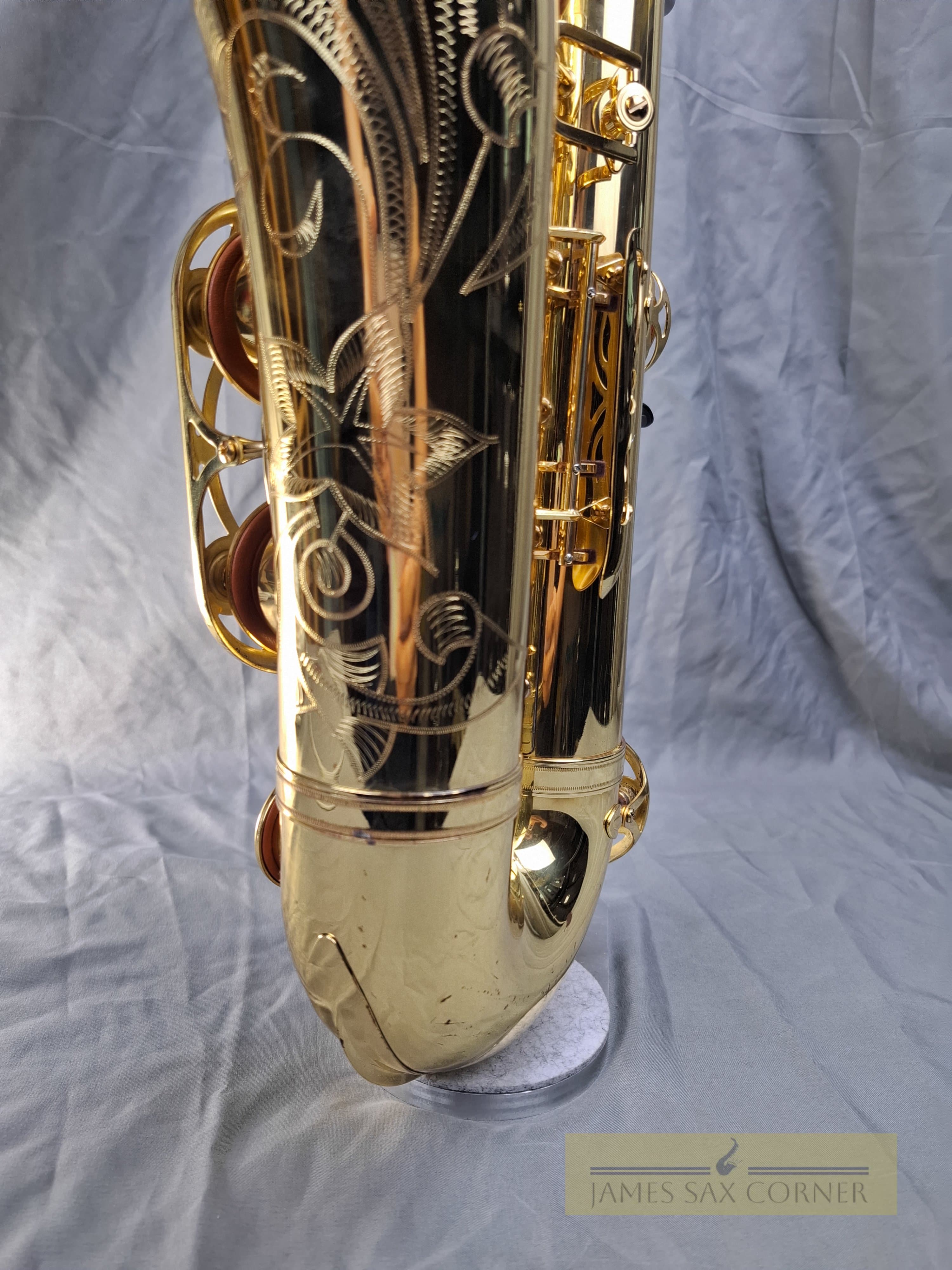 Yamaha YTS-62 Tenor Saxophone Purple Logo SN 021XXX 5