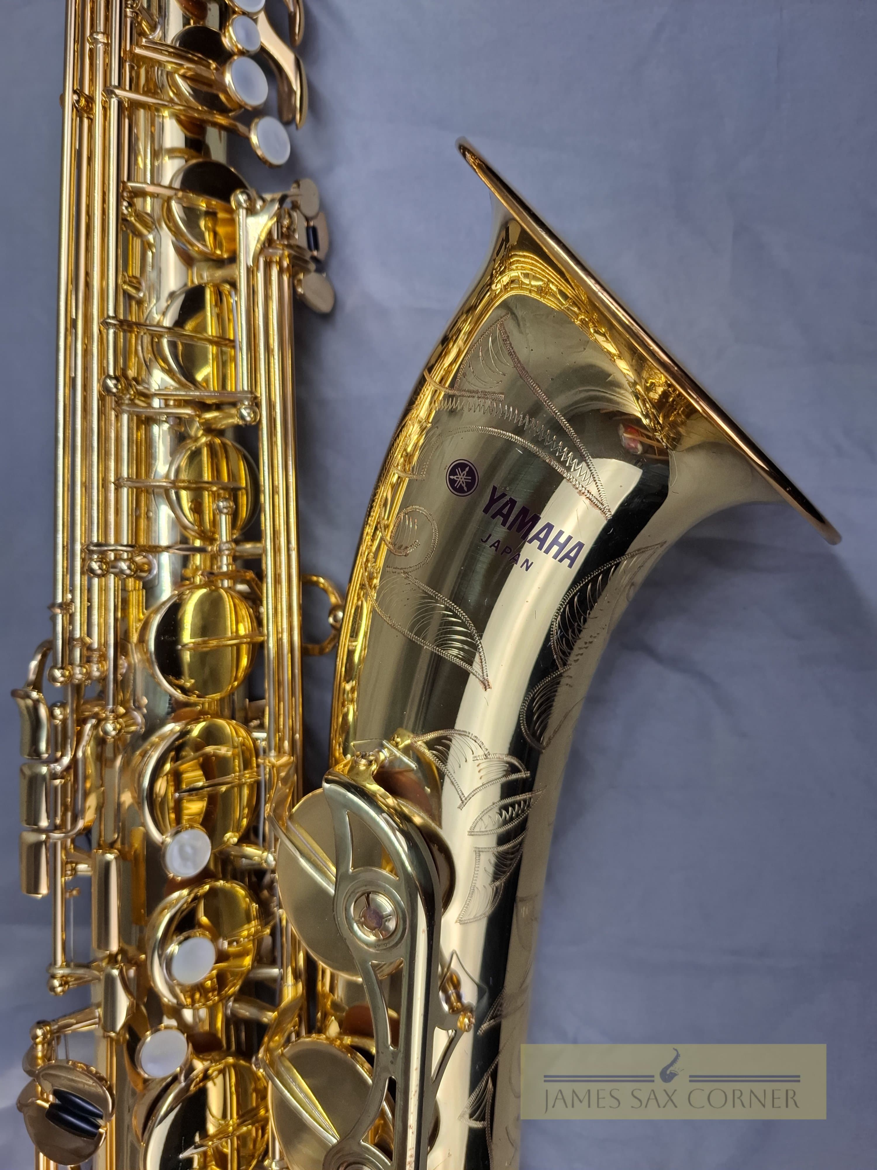 Yamaha YTS-62 Tenor Saxophone Purple Logo SN 021XXX 6