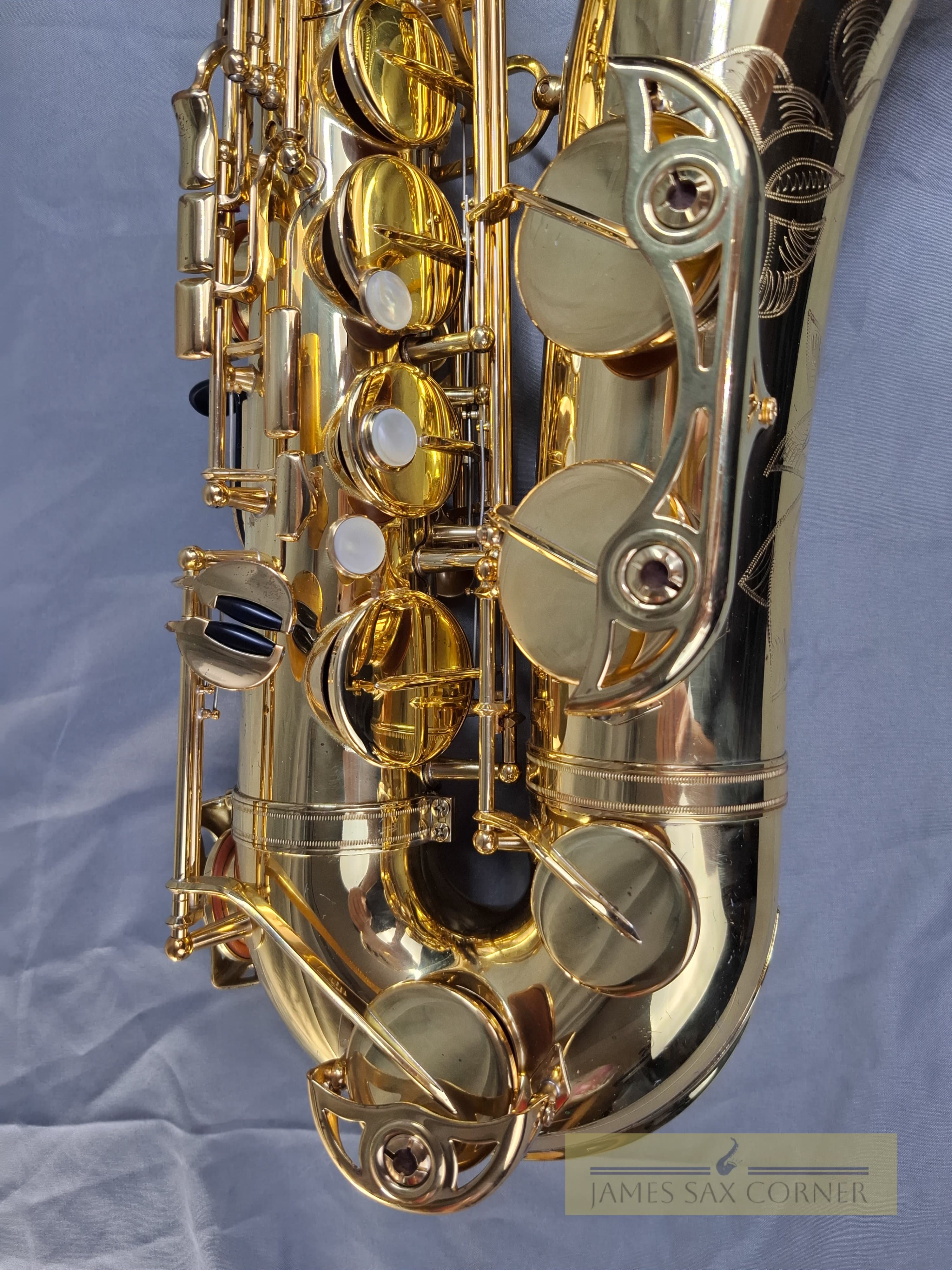 Yamaha YTS-62 Tenor Saxophone Purple Logo SN 021XXX 7