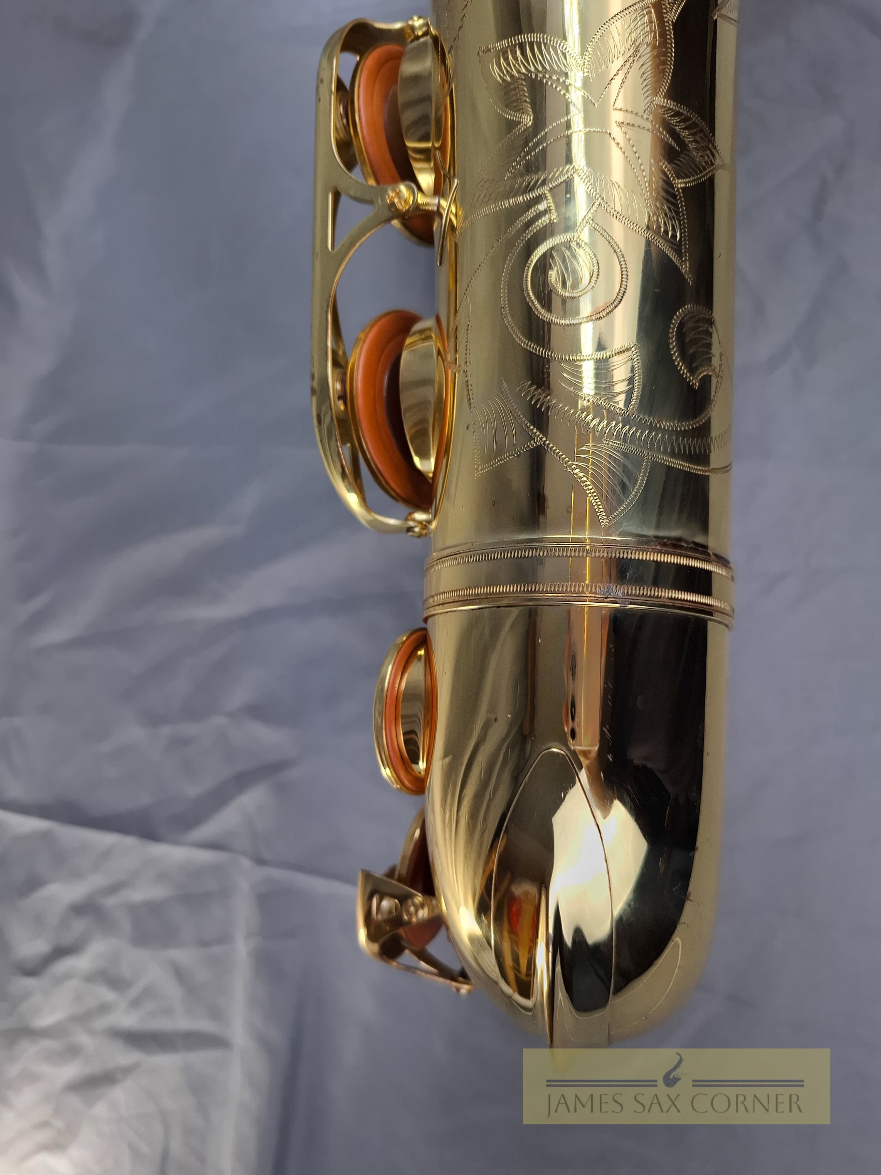 Yamaha YTS-62 Tenor Saxophone Purple Logo SN 021XXX 11