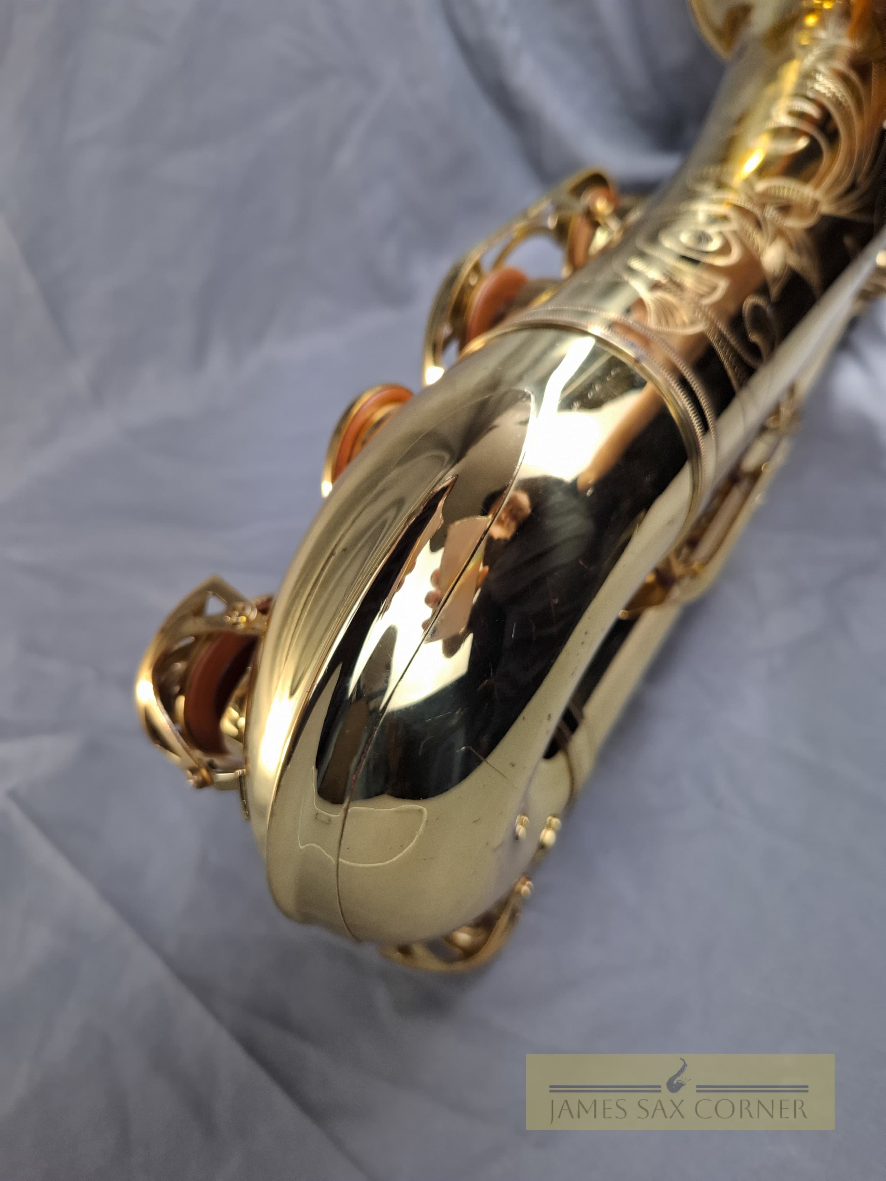 Yamaha YTS-62 Tenor Saxophone Purple Logo SN 021XXX 12