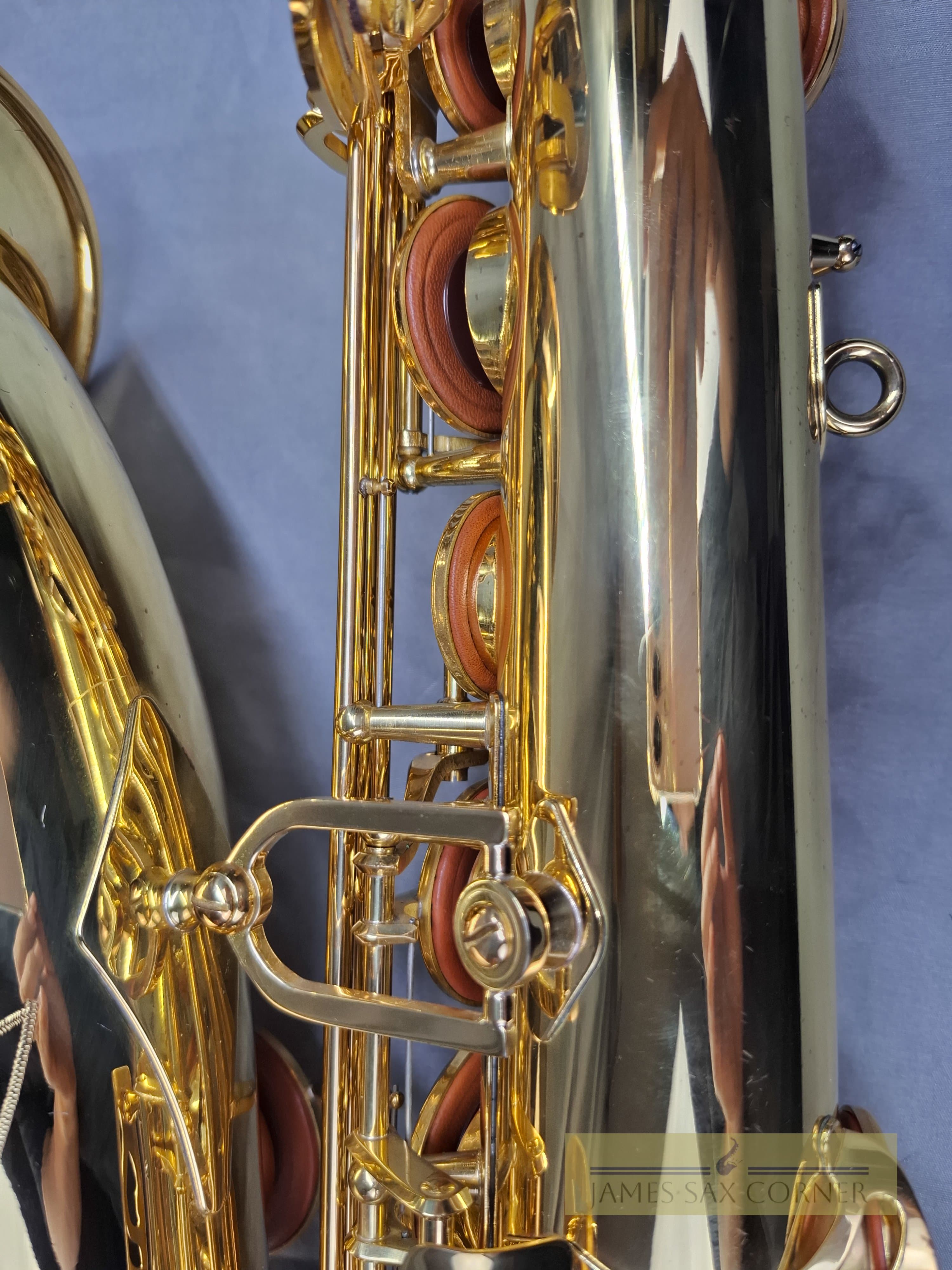 Yamaha YTS-62 Tenor Saxophone Purple Logo SN 021XXX 15