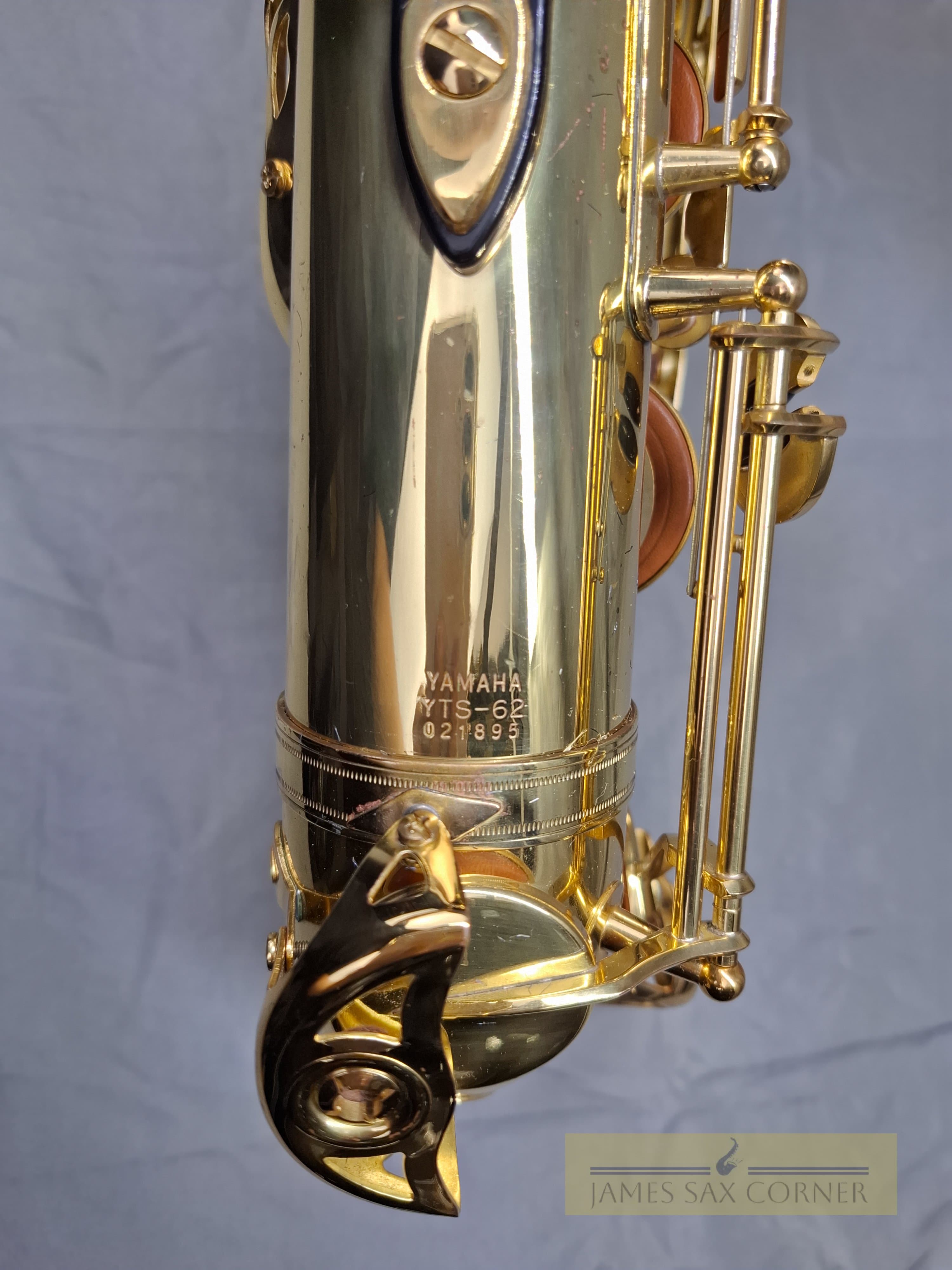 Yamaha YTS-62 Tenor Saxophone Purple Logo SN 021XXX 17